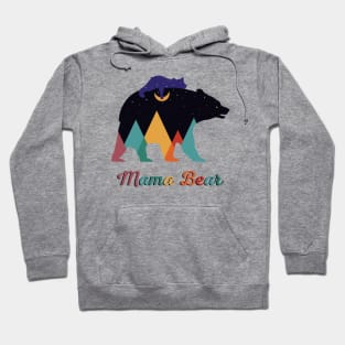 Mama Bear Abstract Geometry Design Hoodie